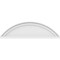 Ekena Millwork Segment Arch Smooth Architectural Grade PVC Pediment, 28"W x 8"H x 2"P PEDPS028X080SEG00 - alternate 2